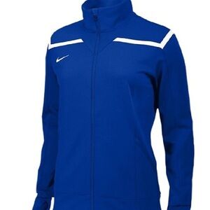 Nike Blue Dri-fit Track warm up Jacket